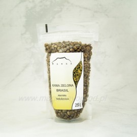 Zielona Kawa BRASIL Fasola Bezkofeinowa - 250g