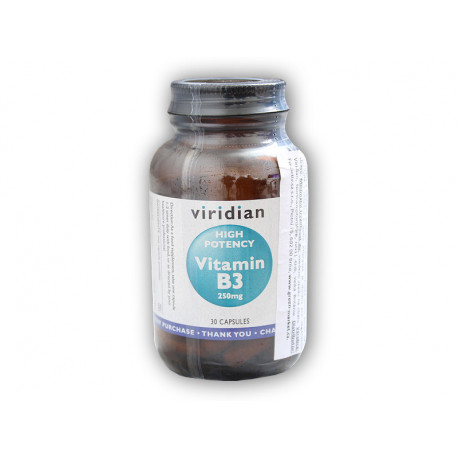 Wysoce skuteczna witamina B3 250 mg 30 kapsułek