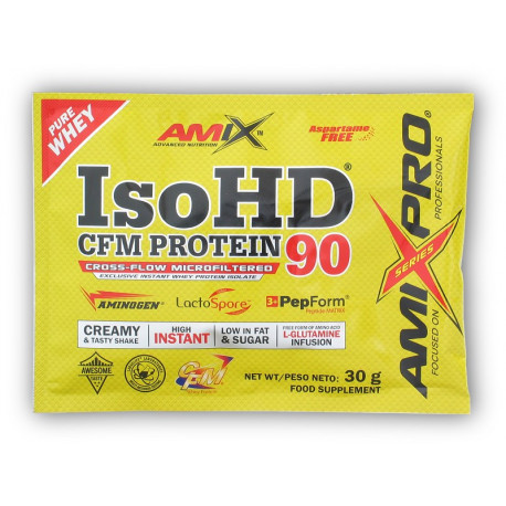 IsoHD 90 CFM Białko 30g Action Bag - Podwójna Biała Czekolada