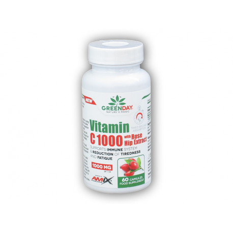 Witamina C 1000 mg z dziką różą 60cps