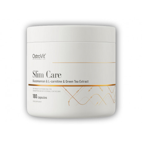 Slim Care glukomannan + L-karnityna + ekstrakt z zielonej herbaty 180 kapsułek