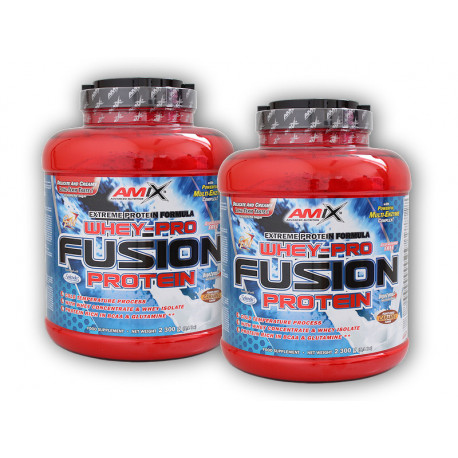 2x WheyPro Fusion Białko 2300g - naturalne