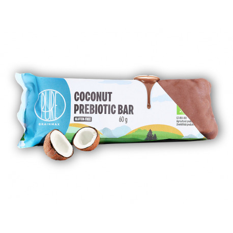 BrainMax Pure Baton Prebiotyczny, BIO Baton Prebiotyczny 60g - Kokos