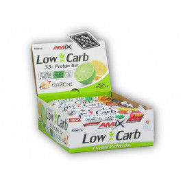 15x Baton Białkowy Low Carb 33% 60g - Cytryna Limonka