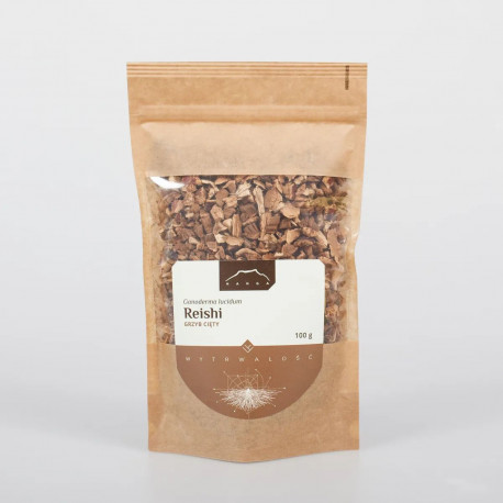 Grzyb Reishi - 100 g posiekany