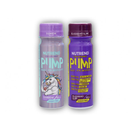 Pump Shot 60ml - Jeżyna Limonka