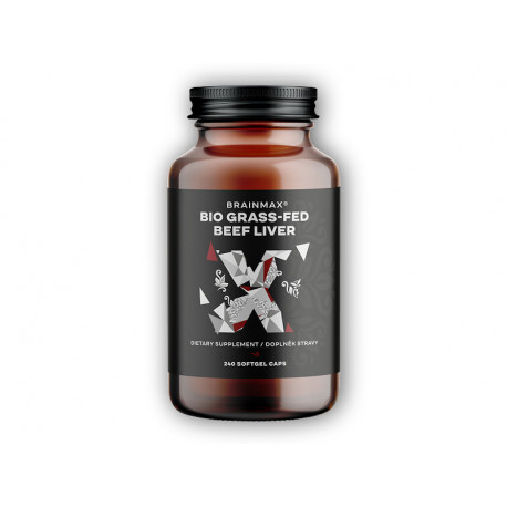Wątroba wołowa karmiona trawą, wątroba wołowa BIO 240 kapsułek