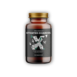 Węgiel aktywny z kokosowym węglem aktywnym. Muszle 575 mg 100 rosły. Kapsułki