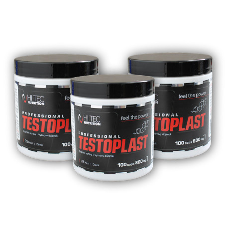 3x Testoplast 800 mg 100 kapsułek