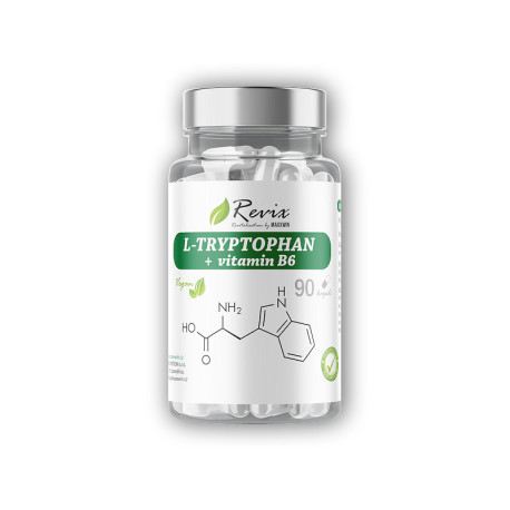 L-tryptofan + witamina B6 90 kapsułek