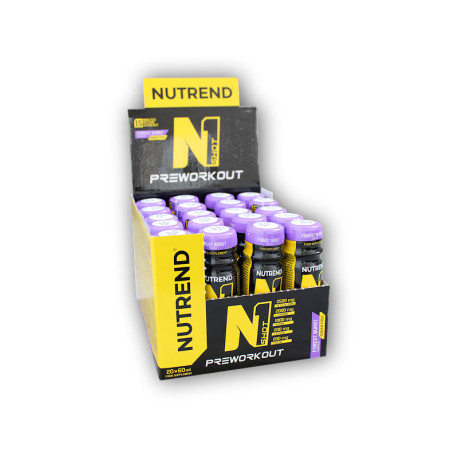 N1 Shot 20 x 60ml - Pomarańczowy Ogień