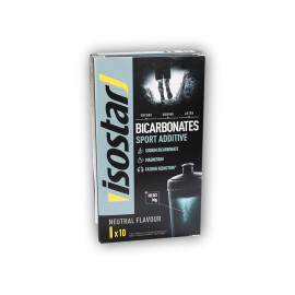Isostar Dodatek sportowy z wodorowęglanem o neutralnym smaku 10 paczek