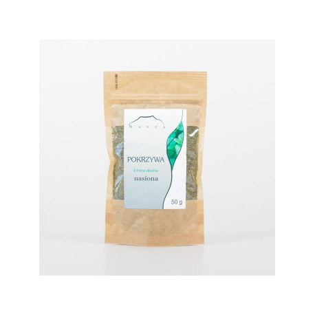 Nasiona pokrzywy - 50 g CAŁE