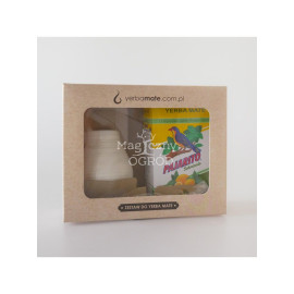 ZESTAW z miętą Yerba Mate Pajarito - cytryna