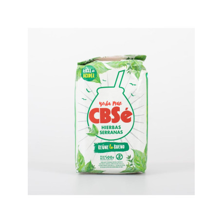 Yerba Mate CBSe hierbas serranas mięta 500g