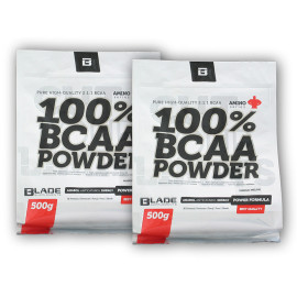 2x BS BLADE BCAA 2-1-1 w proszku 500g - jagodowo-waniliowy