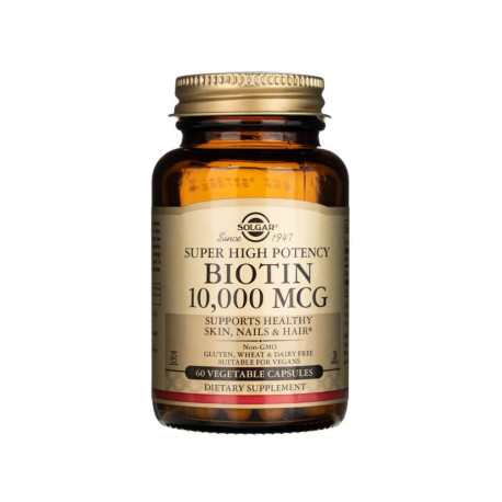 Solgar Biotyna 10000 mcg - 60 kapsułek