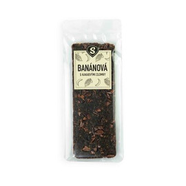 Baton bananowy z kawałkami kakao - 1kg (20x 50g)