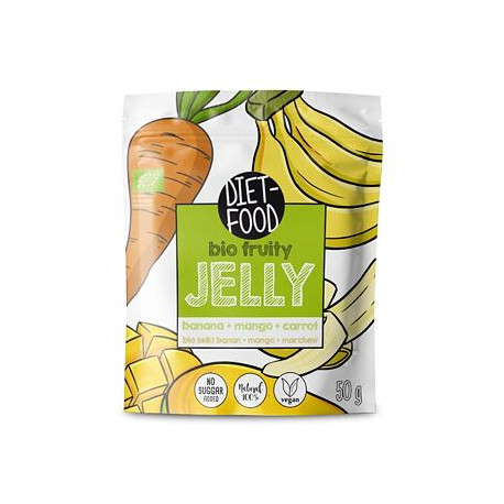 Żywność dietetyczna Galaretka owocowa Banan & Mango & Marchew