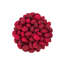 Migdały w gorzkiej czekoladzie z malinami - 3kg