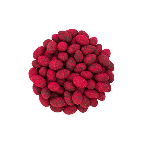 Migdały w gorzkiej czekoladzie z malinami - 3kg
