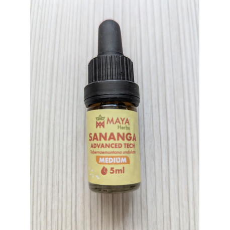 Sananga Krople Medium - 5ml - Tabernaemontana undulata