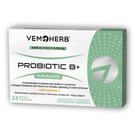 VemoHerb Probiotyk 8+ Immuno 24 Kapsułki