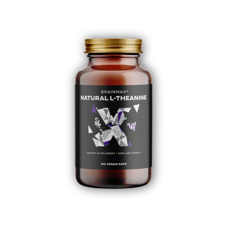 Naturalna L-teanina 100 kapsułek roślinnych