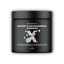Shilajit &amp; Ashwagandha Gummies 60 cukierków