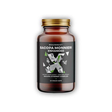Enhanced Bacopa Monnieri 60 kapsułek warzywnych