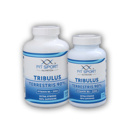 Tribulus Terrestris 90% + Witamina B6 + 240 kapsułek + 100 kapsułek
