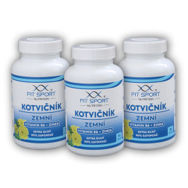 3x Tribulus terrestris 90% + Witamina B6 + 90 kapsułek