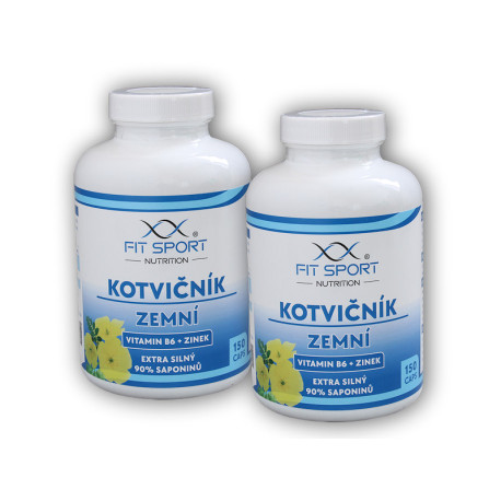 2x Tribulus terrestris 90% + Witamina B6 + 150 kapsułek