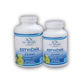 Buzdyganek naziemny 90% + Witamina B6 + 150 kapsułek + 90 kapsułek