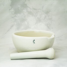 Moździerz porcelanowy z tłuczkiem - 80mm