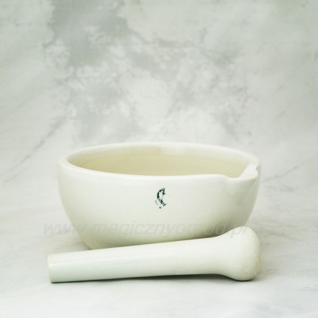 Moździerz porcelanowy z tłuczkiem - 80mm