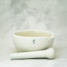 Moździerz porcelanowy z tłuczkiem - 80mm