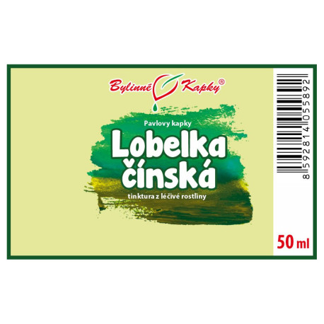 Lobelka chińska (TCM) - Krople ziołowe Pawła (nalewka) 50 ml