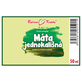 Mięta monocalyx (TCM) - Krople ziołowe Paula (nalewka) 50 ml