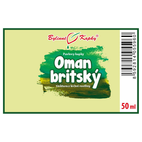 Oman brytyjski (TCM) - Krople ziołowe Paula (nalewka) 50 ml