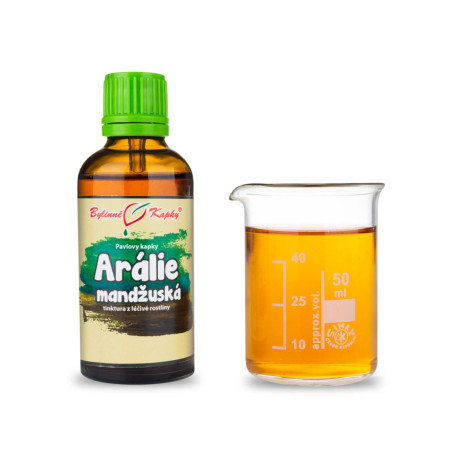 Aralia mandżurska krople (nalewka) 50 ml