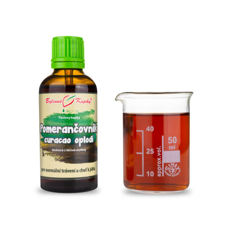 Pomarańczowe krople owocni curacao (nalewka) 50 ml