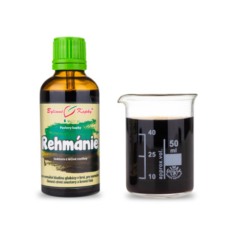 Rehmania lepkie krople (nalewka) 50 ml