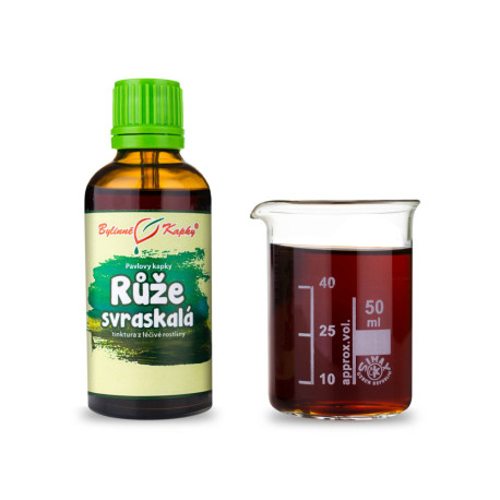 Różane pomarszczone krople (nalewka) 50 ml