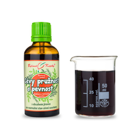 Krople na elastyczność i jędrność naczyń krwionośnych (nalewka) 50 ml