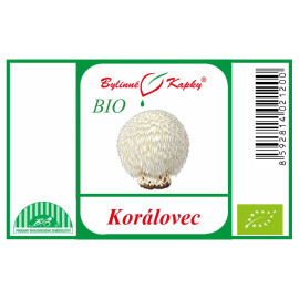 Koral (Hericium) BIO - krople ziołowe (nalewka) 50 ml