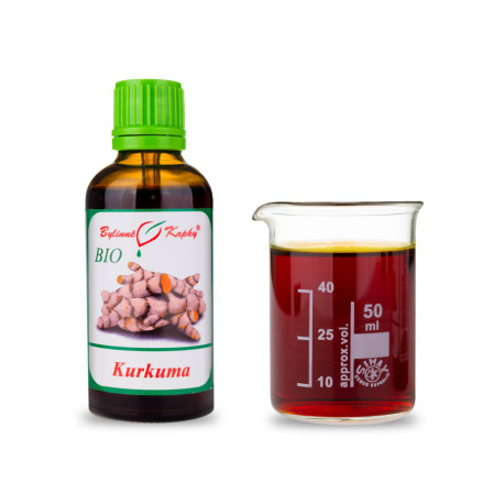 Kurkuma Długie BIO Krople (Nalewka) 50 ml