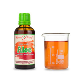 Aloe vera - krople ziołowe (nalewka) 50 ml