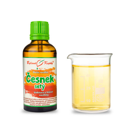 Czosnek Kuchenny - Krople Ziołowe (Nalewka) Dusza Roślinna 50 ml