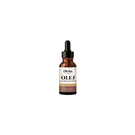 Olej Macadamia kosmetyczny tłoczony na zimno Olvita 30 ml - 30ml